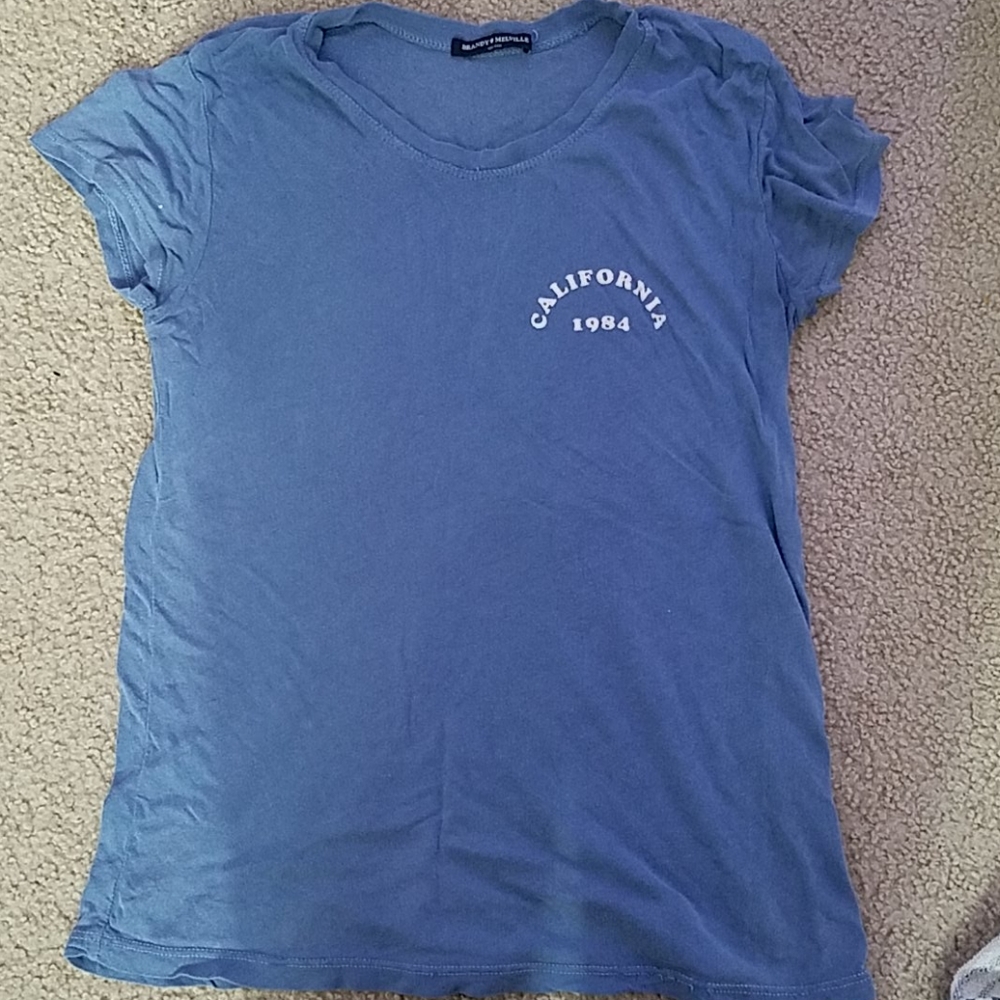 Blue Brandy Melville Tee